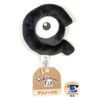 Officiële Pokemon center knuffel Pokemon fit Unown C 13cm